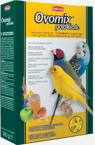 Дополнительный мягкий корм для птиц Padovan Ovomix Gold Giallo 1 кг