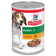 Консервы для щенков Hills Science Plan Puppy Savory Chicken с курицей  370 г