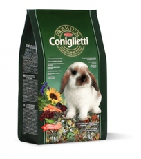 Комплексный корм с кокцидиостатом для кроликов Padovan Premium coniglietti 2 кг