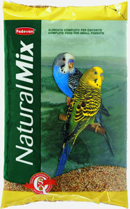 Комплексный и основной корм для волнистых попугаев Padovan Naturalmix Cocorite 1 кг, 20 кг