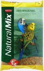 Комплексный и основной корм для волнистых попугаев Padovan Naturalmix Cocorite 1 кг