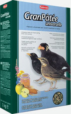 Комплексный и основной корм для насекомоядных птиц Padovan Granpatee Universelle 1 кг