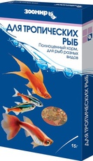 Корм для тропических рыб, коробка 15гр - Зоомир