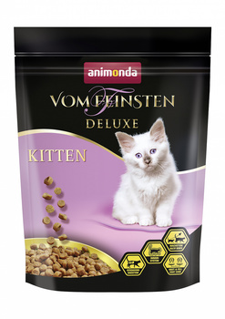 Сухой корм для котят Animonda Vom Feinsten Deluxe Kitten для котят до 1 года с домашней птицей 250 г, 1,75 кг, 10 кг