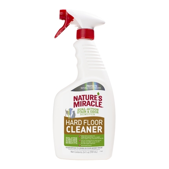 Уничтожитель пятен и запахов для всех видов полов Спрей 709мл Dual Action Hard Floor Stain & Odor Remover Nature’s Miracle 