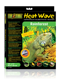 Коврик для рептилий с обогревом  Exo Terra Heat Wave Rainforest  26,5 х 28 см