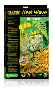 Коврик для рептилий с обогревом  Exo Terra Heat Wave Rainforest 27,9 х 43,2 см