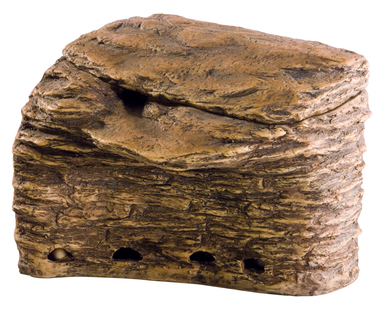 Черепашья скала Turtle-Cliff с фильтром для воды 21x18x9.5 см. PT3649