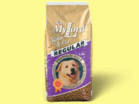 Сухой корм для взрослых собак My Lord Premium Gold Regular с птицей, рисом и крокетами 3 кг, 15 кг