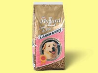 Сухой корм для взрослых собак My Lord Premium Gold Lamb and Rice c ягнёнок с рисом и крокетами 3 кг, 15 кг