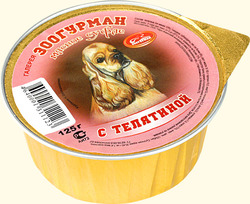Консервы для взрослых собак Зоогурман мясное суфле с телятиной