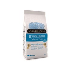 Сухой гипоаллергенный корм для взрослых собак Golden Eagle Hypoallergenic Salmon and Potato 26/12 с лососем и картофелем