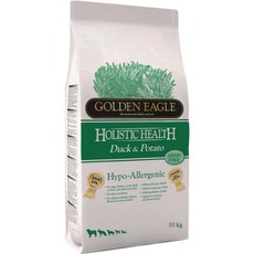 Сухой гипоаллергенный корм для взрослых собак Golden Eagle Hypo-allergenic Duck and Potato 26/12  с уткой и картофелем