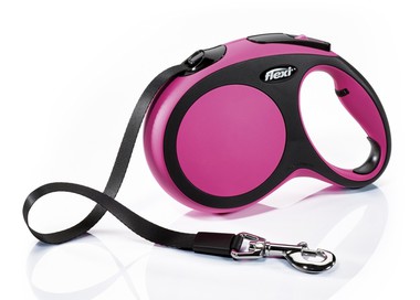 Рулетка Flexi Comfort L (до 50 кг) лента 8 м Черный/синий, Черный/розовый, Черный/антрацит