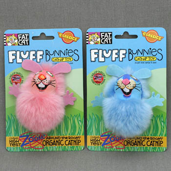 Игрушка для кошек Fat Cat Cat Toy пушистый кролик, мягкая
