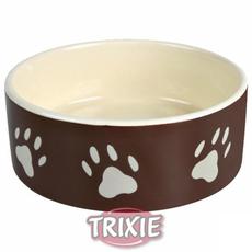 Миска для собак Trixie, лапка, керамика, 12 см, 300 мл