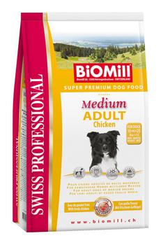 Сухой корм для взрослых собак cредних и крупных пород Biomill Adult Medium 3 кг, 12 кг