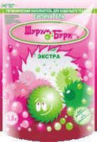 Наполнитель для кошачьего туалета Шурум-Бурум Экстра на основе силикагеля, 3,8 л