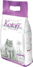 Наполнитель для кошачьего туалета Kotoff Classic комкующийся, 5,25 кг