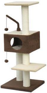 Игровая площадка для кошек Fauna International Revizo 45 х 45 х 121см, 3-х уровневая