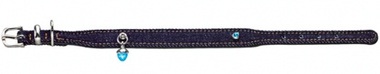 Ошейник для собак Hunter Tamara Comolli Jeans Mini 30, 23x27 см
