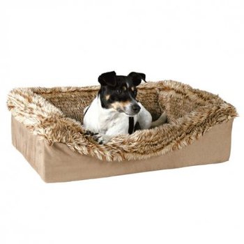 Лежак для собак Trixie Camilo, искусственная кожа, коричневый, 80х60 см