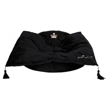 Лежак-подстилка для собак Trixie Королевский Пес с кисточками, черный, 70х22х55 см