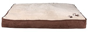 Лежак Gizmo, коричневый/бежевый, Trixie 80 x 55см., 90 x 65см.