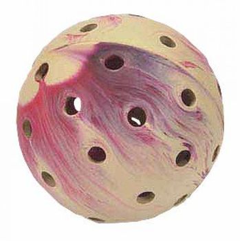Игрушка для собак Trixie мяч с колокольчиком, резина, 7,5 см