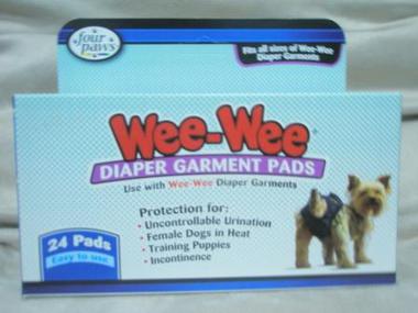 Гигиентические прокладки для течных сук Wee-Wee (24штуки)