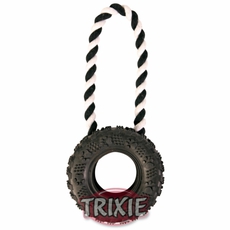 Игрушка для собак Trixie шина с веревочной ручкой, 32см