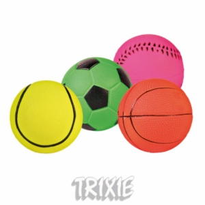 Игрушка для собак Trixie набор мячей, 4 см, 52 шт