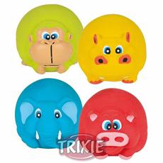 Игрушка для собак Trixie мяч в виде животного, латекс, 8 см