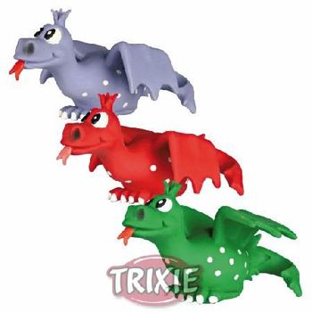 Игрушка для собак Trixie дракон, латекс, 20 см