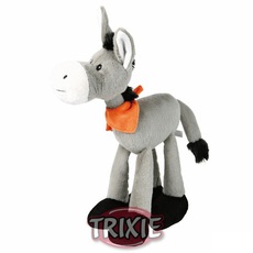 Игрушка для собак Trixie ослик с банданой, плюш, 24 см