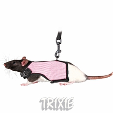 Шлейка-жилетка для морской свинки и крысы Trixie, полиэстер,нейлон