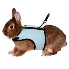 Шлейка-жилетка для кролика Trixie, полиэстер, нейлон