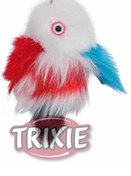 Игрушка для кошек Trixie рыбка на резинке, 7 см