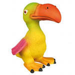 Игрушка для собак и щенков Trixie райская птица со звуком, латекс, 16 см