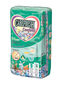Наполнитель для грызунов Carefresh Colors Confetti, разноцветный, бумажный,10 л