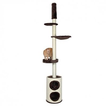 Домик для кошек Trixie Linea 225-265 см, плюш, коричневый