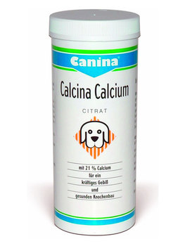 Кормовая добавка для взрослых собак Canina Calcium Citrat для поддержания опорно-двигательного аппарата 400 г