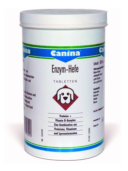 Витамины и пищевые добавки для взрослых собак Canina Enzym-Hefe Hefe 1000 таблеток 800 г