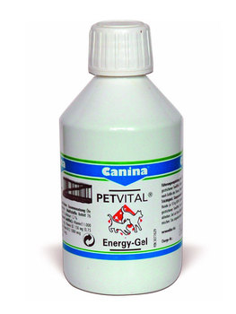 Пищевая добавка для кошек Canina Petvital Energy-Gel препарат при дефиците питательных веществ вследствие болезни, поражении наружными и внутренними паразитами, после хирургического вмешательства 250 мл
