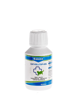 Добавка для кошек Cat Felltop-Gel (Кэт Феллтоп Гель) с биотином и цинком 90 мл.