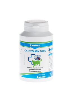 Витаминный комплекс для кошек Canina Cat-Vitamin Tabs Кэт витамин (таблетки) 100 шт., 250 шт.