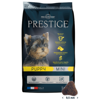 Сухой корм для щенков мелких пород Pro-Nutrition Flatazor Prestige Puppy Mini 1 кг, 3 кг