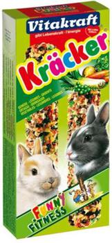 Крекеры для кроликов Vitakraft овощной, 2 шт