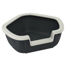 Угловой лоток для кошки Ferplast Dama 57,5 х 51,5 х 22 см