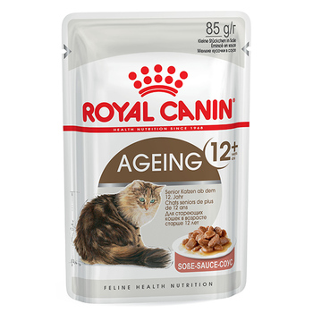 Консервированный влажный корм для пожилых кошек старше 12 лет Royal Canin Ageing 12+ в соусе 85 гр